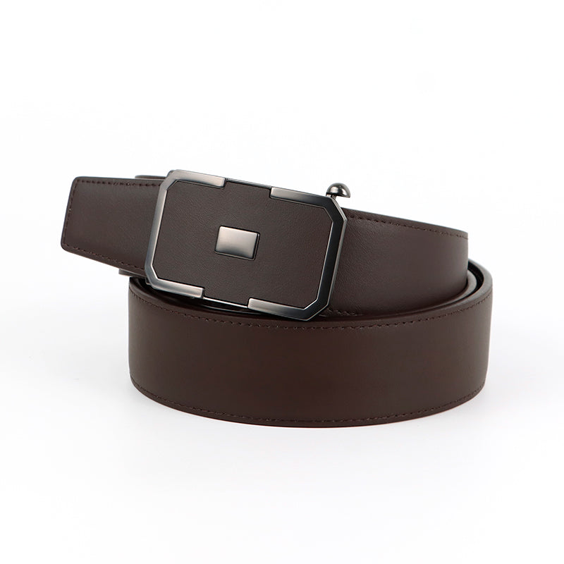 i-goods (Z-08)Original Leather Belt for Men - 1 3/8" Dress Leather Belt for Men Comfort Click - Perfect Companion to Men's Dress Shoes