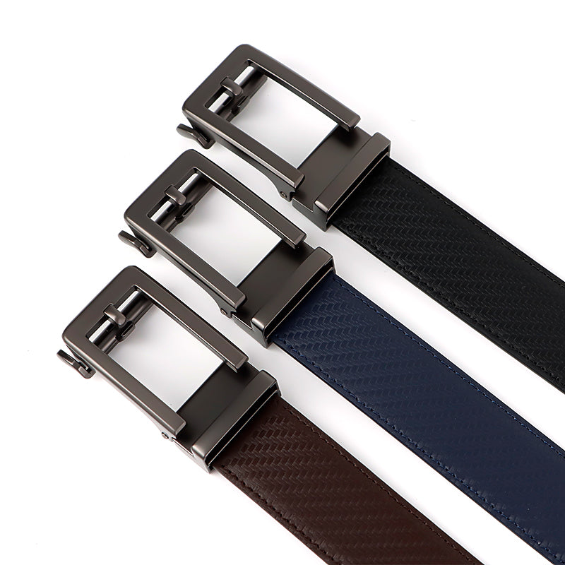 i-goods (Z-10) Original Leather Belt for Men - 1 3/8" Dress Leather Belt for Men Comfort Click - Perfect Companion to Men's Dress Shoes