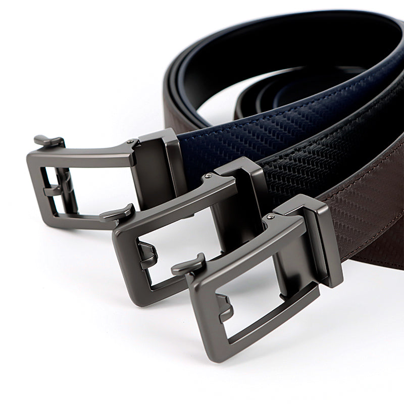 i-goods (Z-10) Original Leather Belt for Men - 1 3/8" Dress Leather Belt for Men Comfort Click - Perfect Companion to Men's Dress Shoes