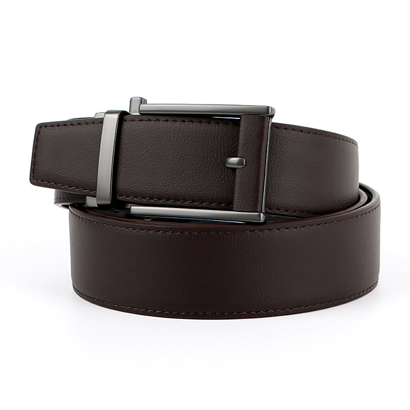 i-goods (Z-11) Original Leather Belt for Men - 1 3/8" Dress Leather Belt for Men Comfort Click - Perfect Companion to Men's Dress Shoes