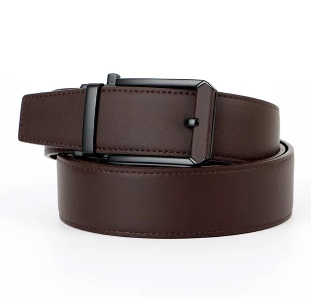 i-goods (Z-07) Original Leather Belt for Men - 1 3/8" Dress Leather Belt for Men Comfort Click - Perfect Companion to Mens Dress Shoes